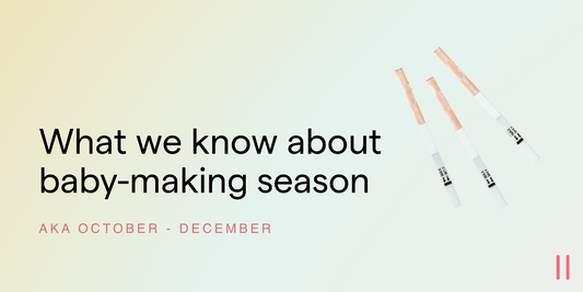 What we know about baby-making season