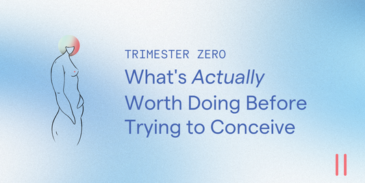 Trimester Zero: What's Actually Worth Doing 3-6 Months Before TTC