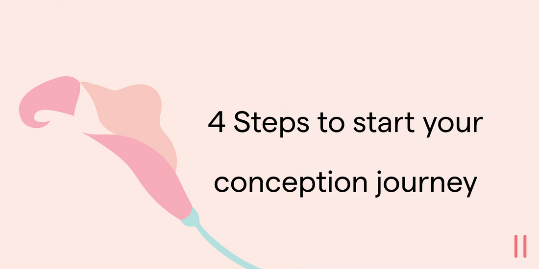 4 Steps to start your conception journey