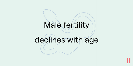 Male fertility declines with age